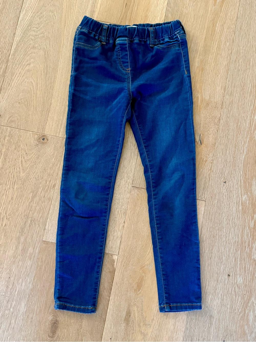 Boden Girls Navy Blue Stretch Denim Jeggings, size 9